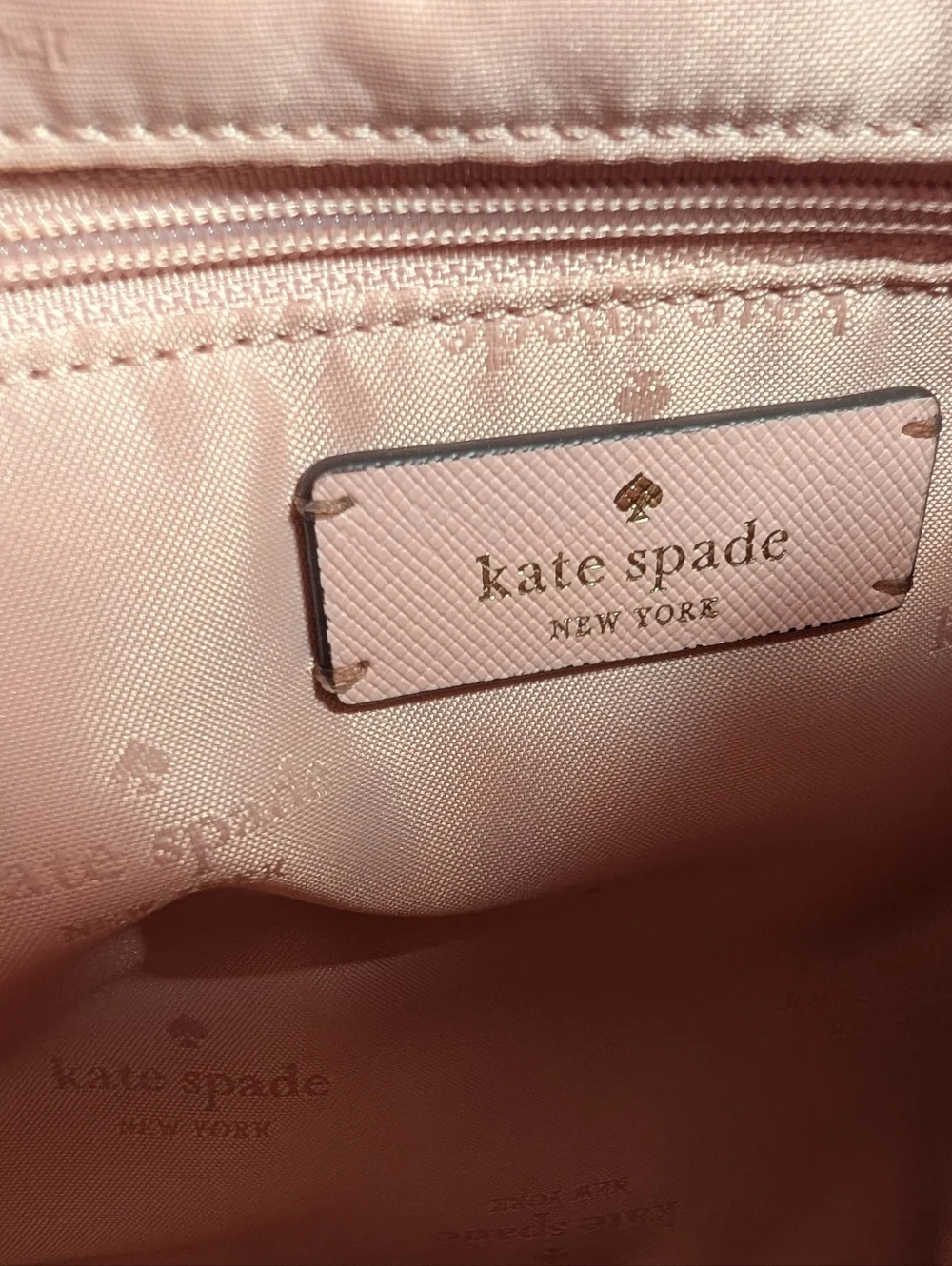 Kate Spade Lizzie Medium Saffiano Flap Backpack Blush